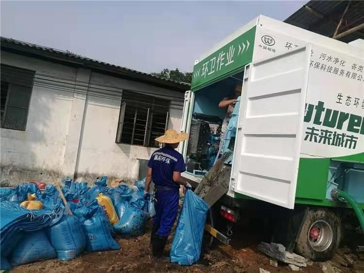 泽普工业污泥压干处理
